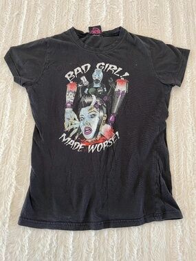 Kreepsville 666 Bad Girl Made Worse shirt - Size S